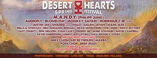 Desert Hearts 2015 Lineup
