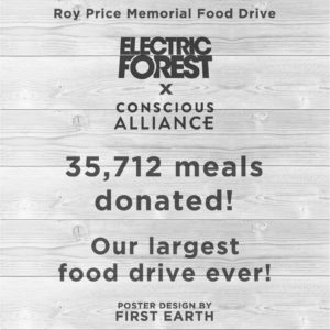Electric Forest Food Drive