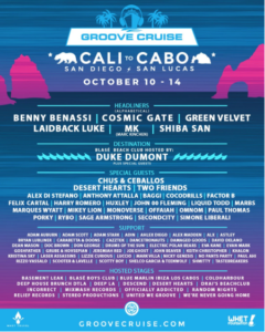Groove Cruise Cabo 2018 Lineup