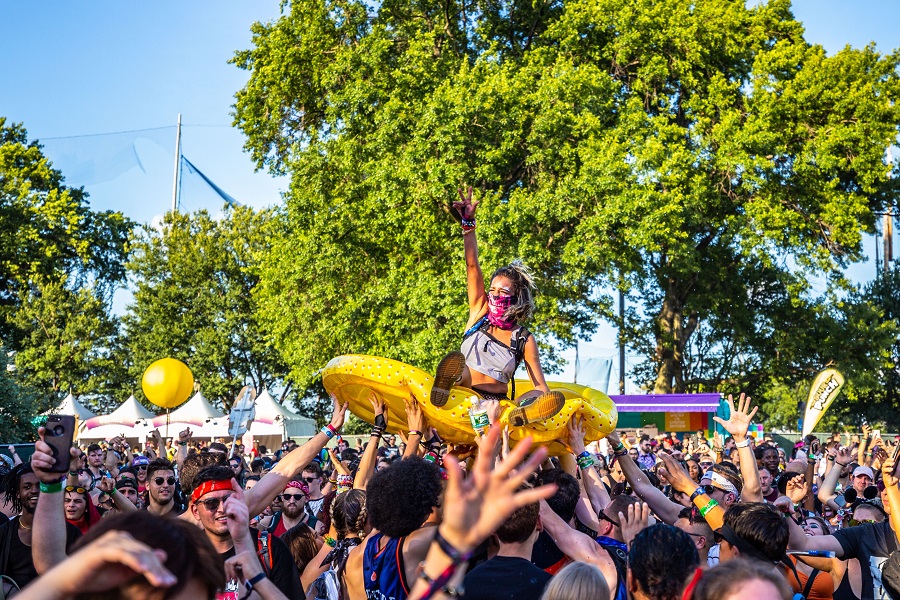 Electric Zoo Evolved 2019 Festival-goers