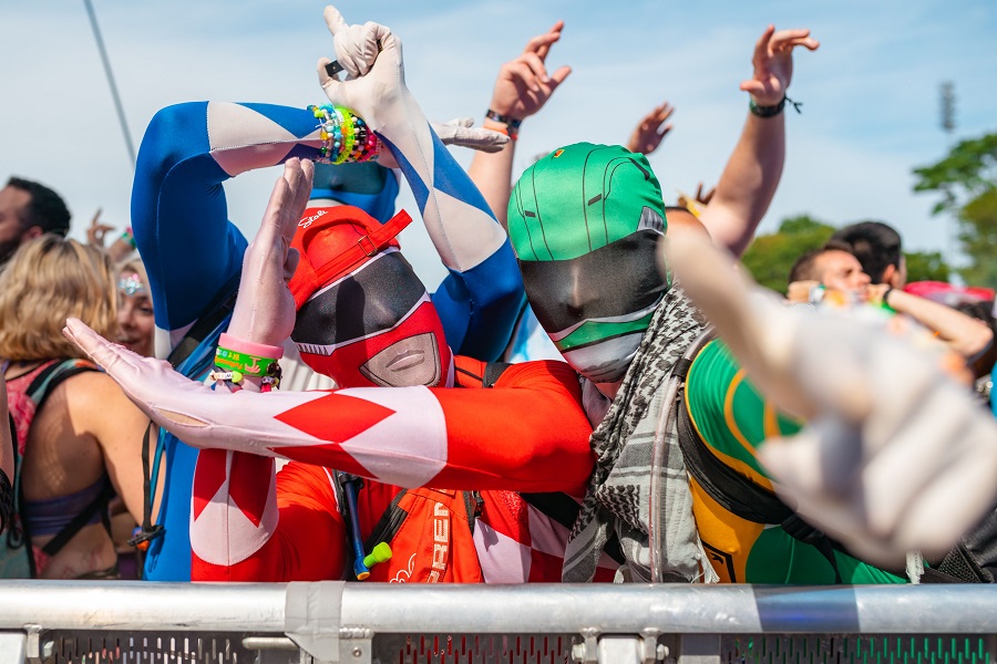 Electric Zoo Evolved 2019 Power Rangers