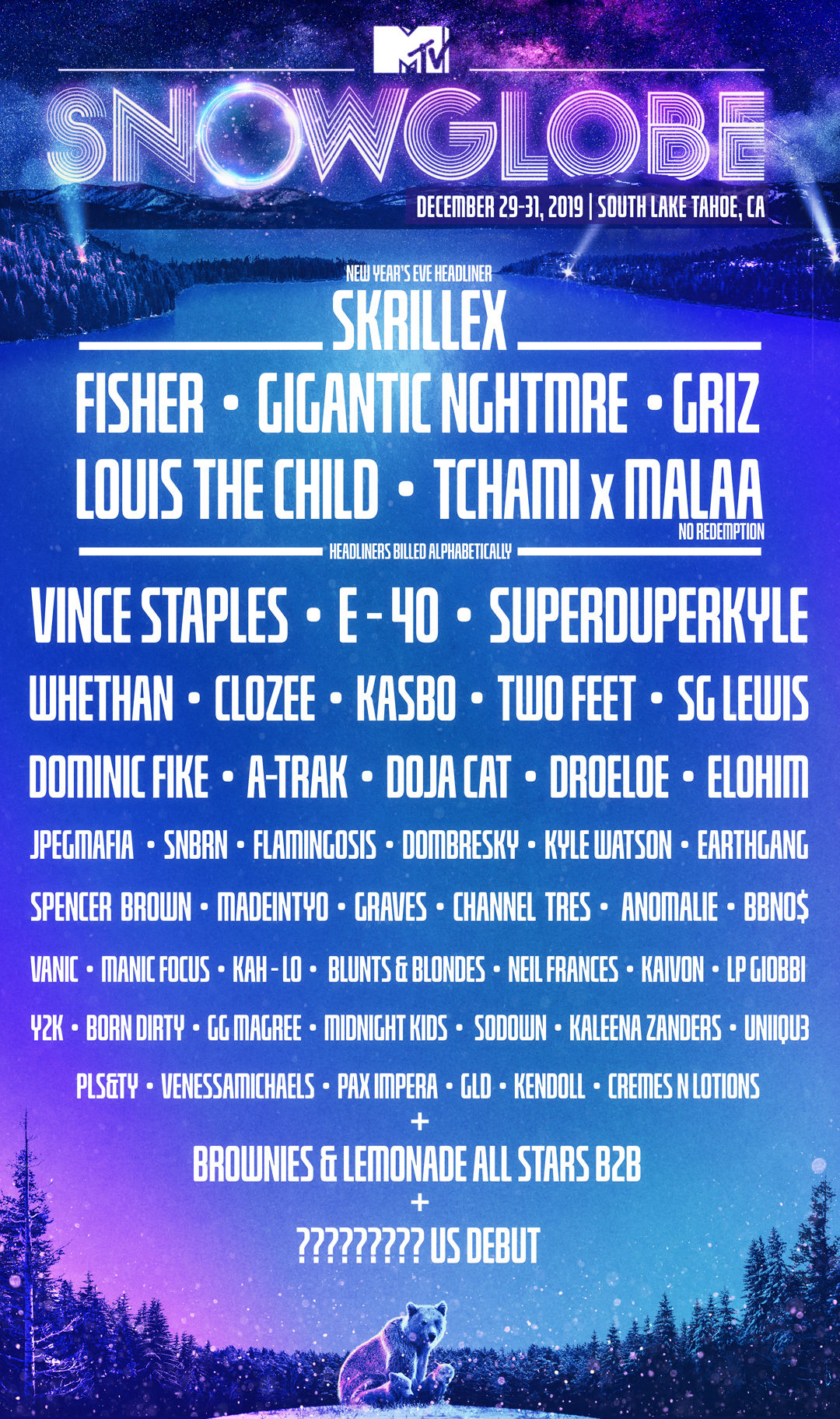 SnowGlobe Music Festival 2019