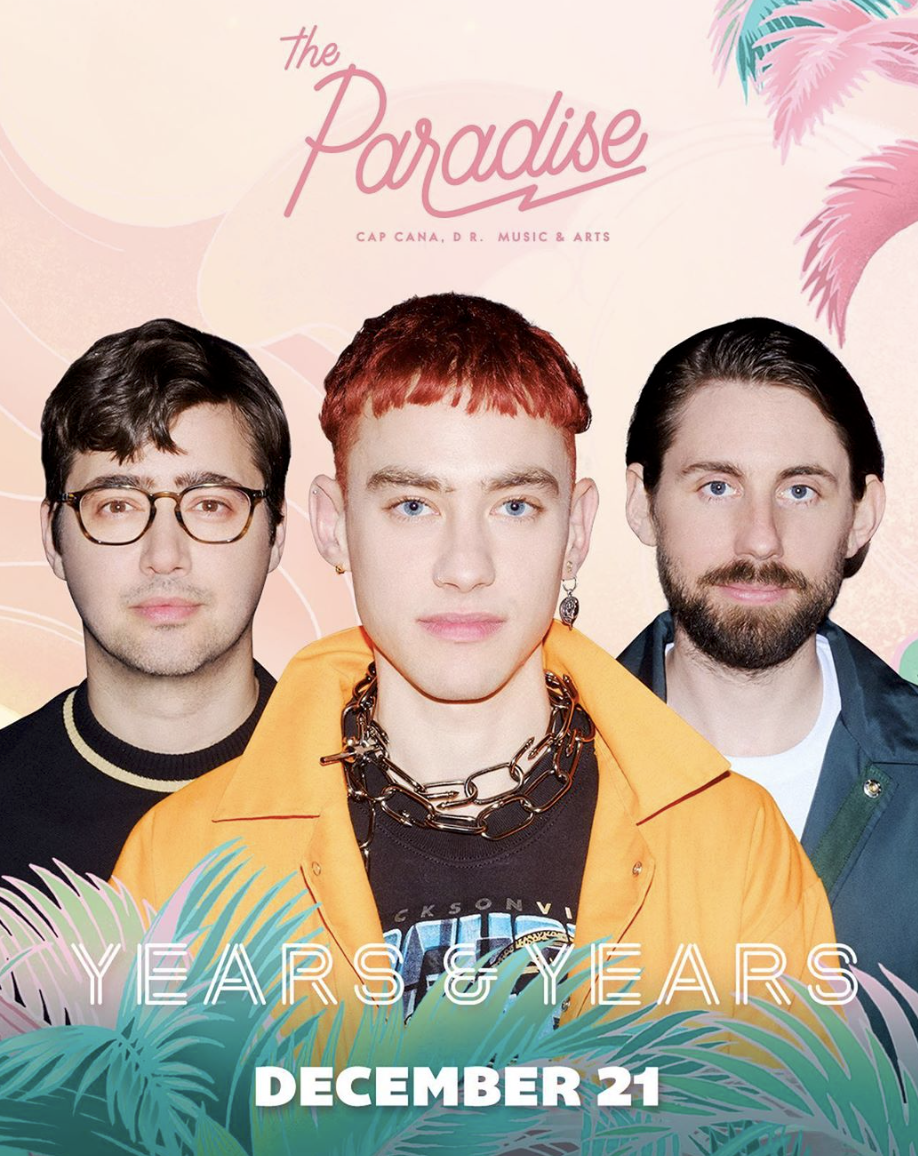Year & years The Paradise Festival 2019
